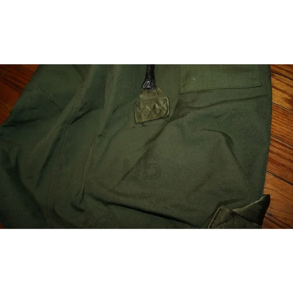 US Military Army Duffel Bag Green Nylon Heavy Duty Camping 35
